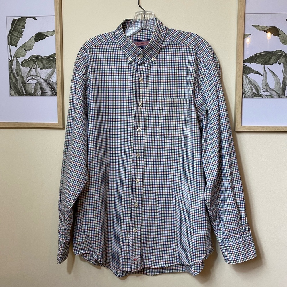 Vineyard Vines Murray Men’s Button Up Medium